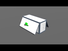 Personnalisation de l'efficacité de la durabilité de la maison préfabriquée extensible respectueuse de l'environnement