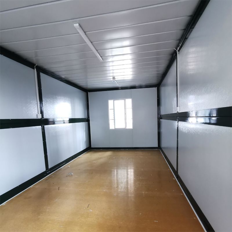 L'anticorrosion a galvanisé l'immeuble de bureaux modulaire portatif en acier de site de conteneur de Chambre