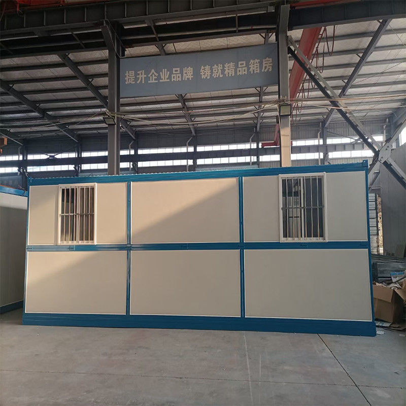L'OEM a galvanisé le chantier de construction portatif en acier jette le bureau avec la frontière de Canblue de salle de bains