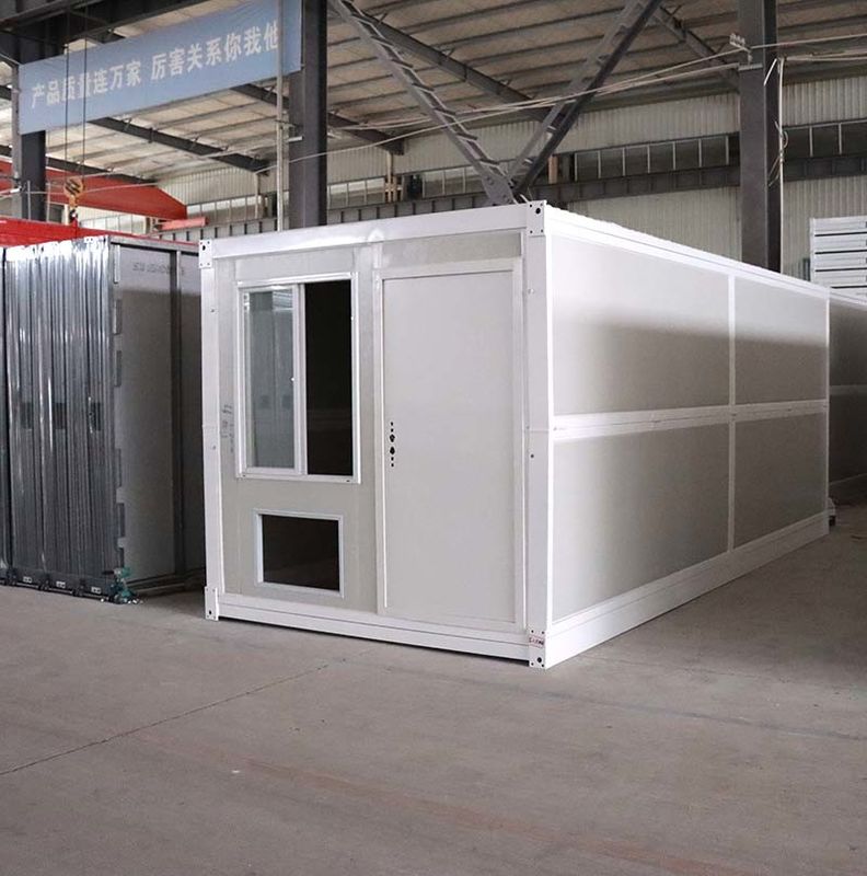 Maisons préfabriquées de stockage de bureau de travail de camp de Chambre de conteneur de pliage de dortoir