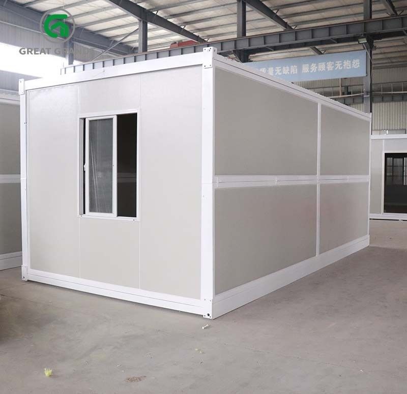 La Chambre se pliante préfabriquée de conteneur de mobile portatif convient au chantier ou à l'armée de construction