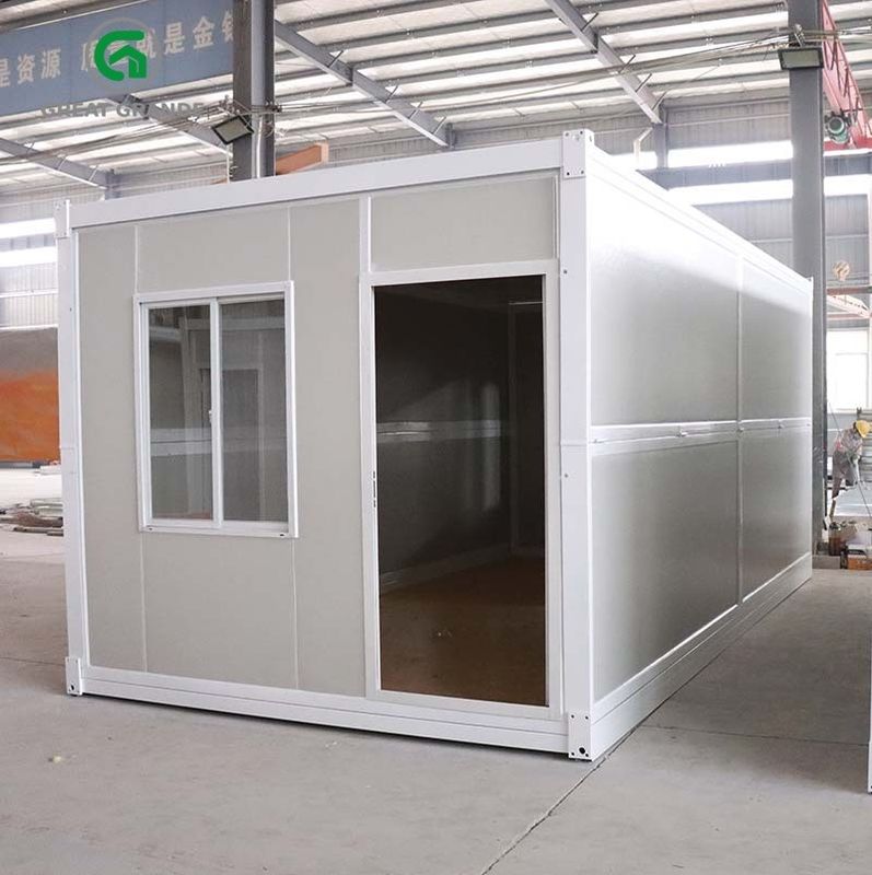 La Chambre se pliante préfabriquée de conteneur de mobile portatif convient au chantier ou à l'armée de construction