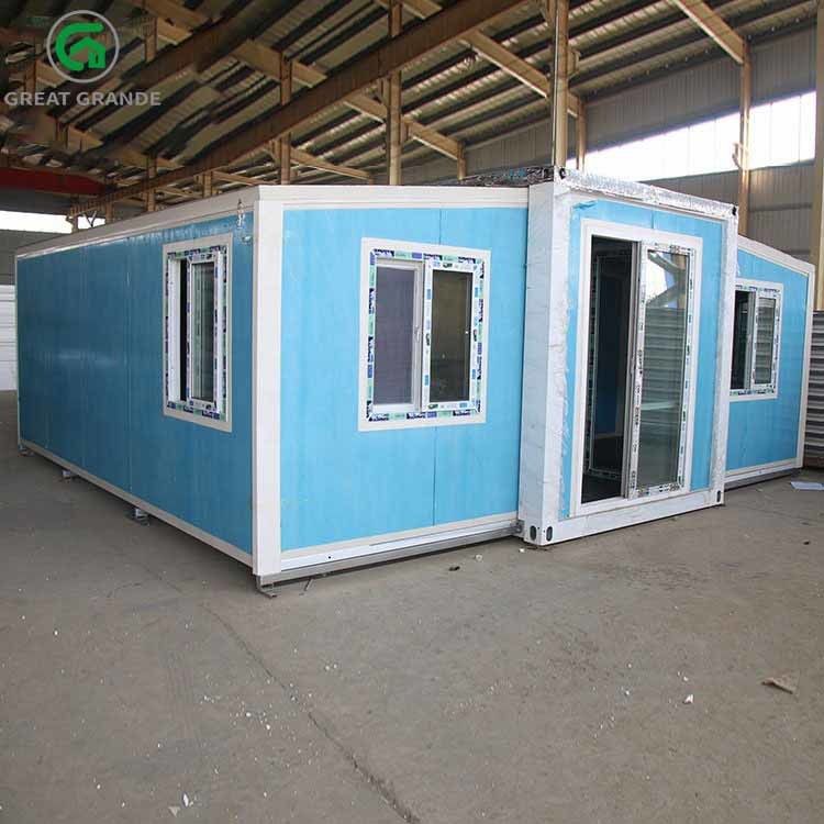 Maisons portatives de récipient d'entreposage de maisons de conteneur de chambre à coucher préfabriquée expansible de la Chambre 5 de conteneur de Brande 20/40Ft