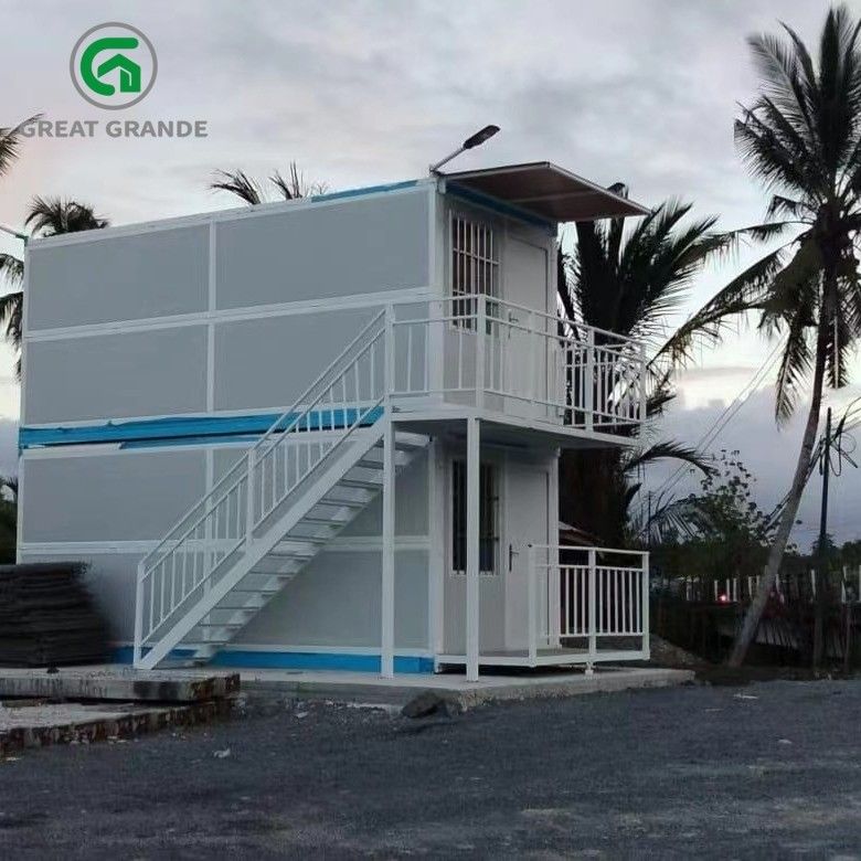 Locaux des douanes de bureau de Brande Deformative Prefabricated Temporary Site construits sur le site