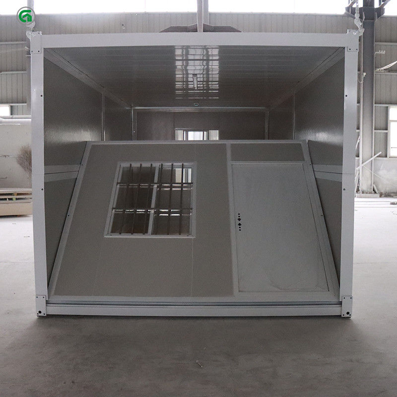 Le bureau préfabriqué pliable a préfabriqué l'acier expansible de couleur de Chambre de conteneur