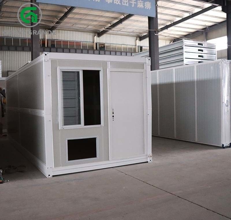 Maisons préfabriquées de stockage de bureau de travail de camp de Chambre de conteneur de pliage de dortoir