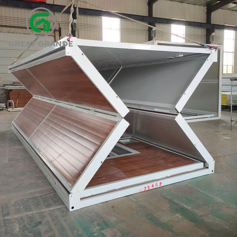 Le conteneur modulaire portatif de Chambre de bureau de site a galvanisé l'OEM portatif préfabriqué en acier de cabine