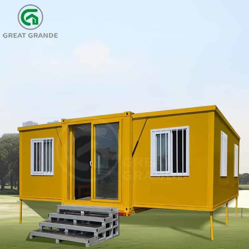 Fabricant de petite maison extensible de 20 pieds Longue durée de vie