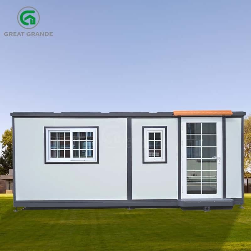 Container de maison expandable 20FT fabricant Facile à déplacer Trois en une variété de couleurs