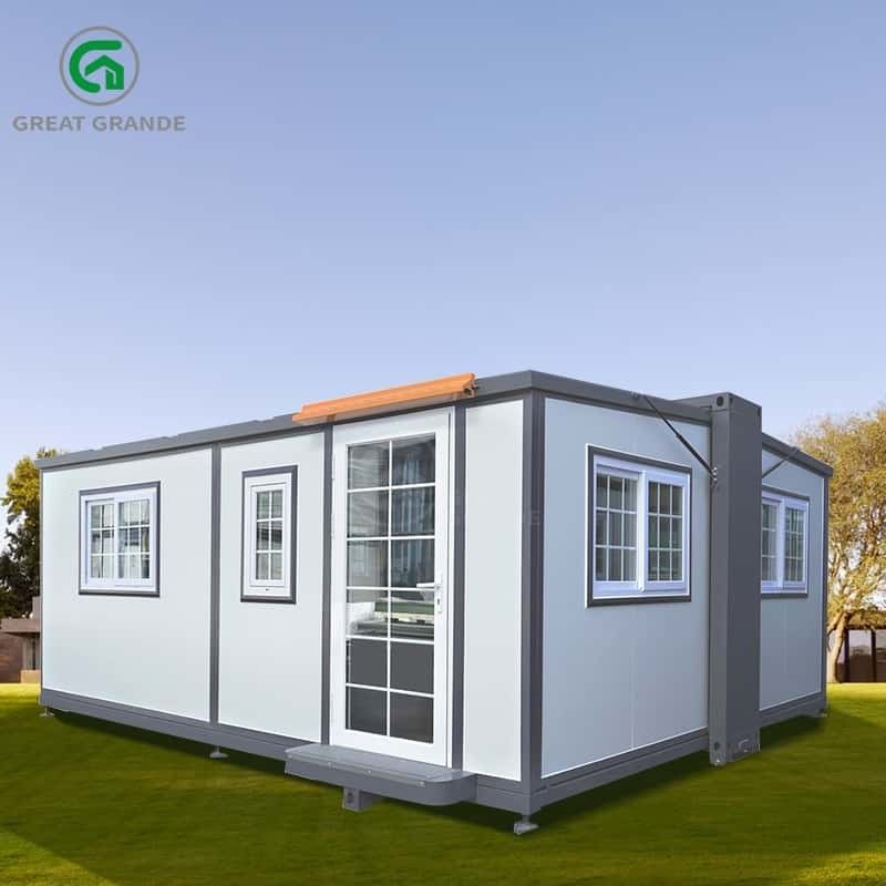 Container de maison expandable 20FT fabricant Facile à déplacer Trois en une variété de couleurs