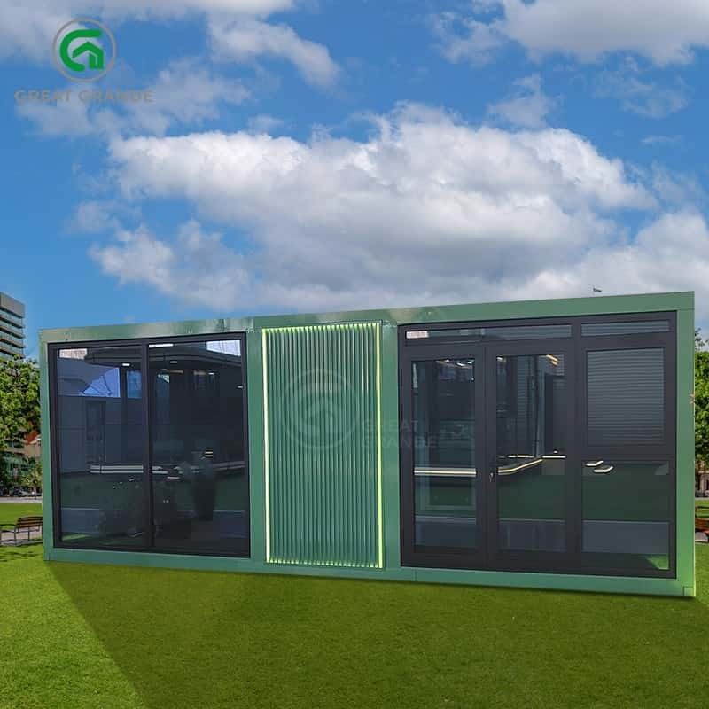 20FT Portable Expandable maisons de commodité confort cadre en acier galvanisé panneaux muraux composites