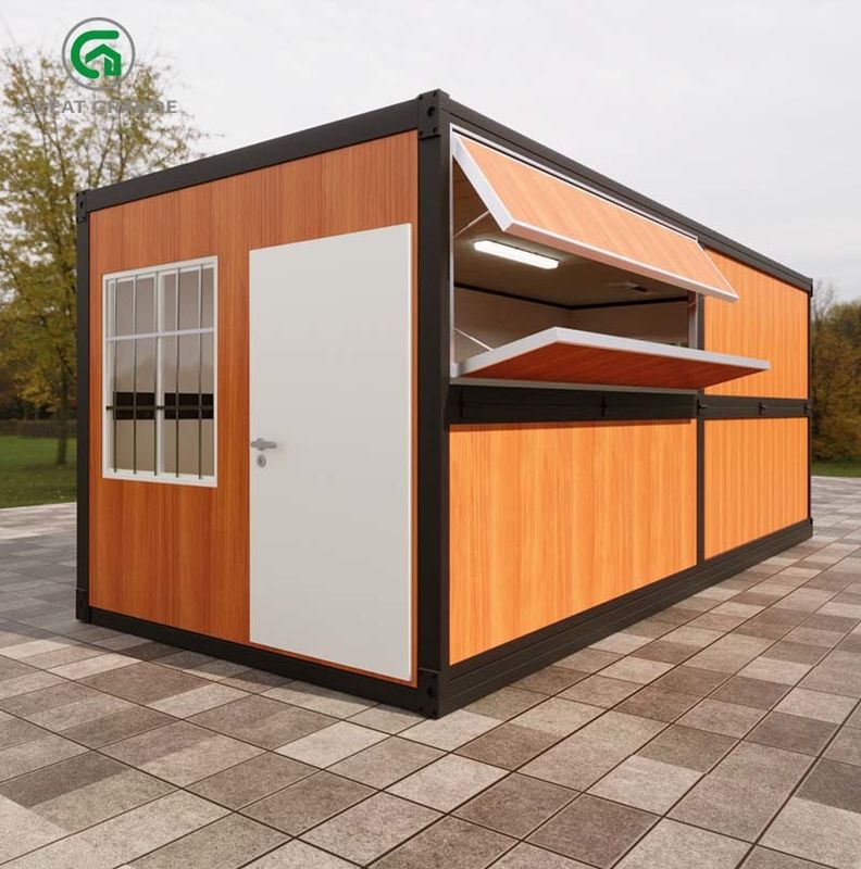 Classe A Classification de résistance au feu Oui Container pliable Pour résistance aux tremblements de terre ≥ 7 grade