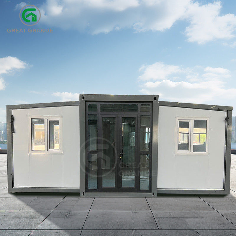 Maison préfabriquée élargie T50 Eps Board hauteur extérieure 2,86m Bois ou personnalisation