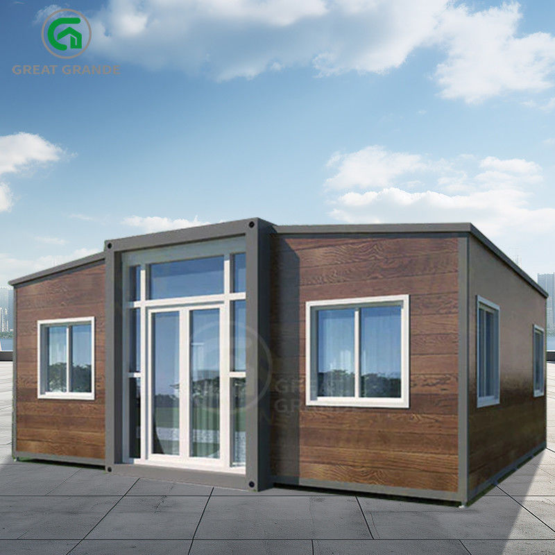 Maison préfabriquée élargie T50 Eps Board hauteur extérieure 2,86m Bois ou personnalisation