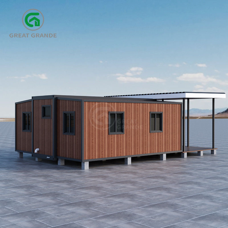 Maison préfabriquée élargie Résistant aux intempéries Valeur R 2,95K.m/W Transport pratique