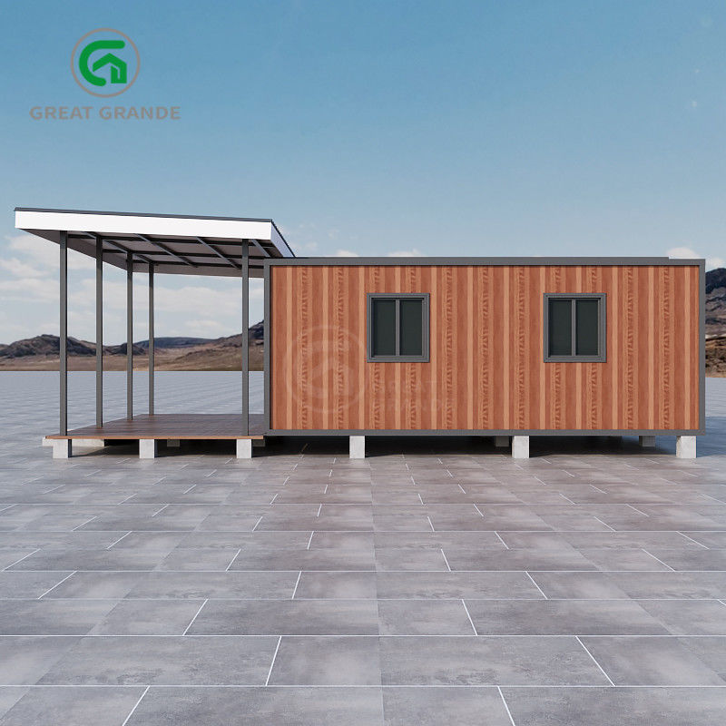 Maison préfabriquée élargie Résistant aux intempéries Valeur R 2,95K.m/W Transport pratique