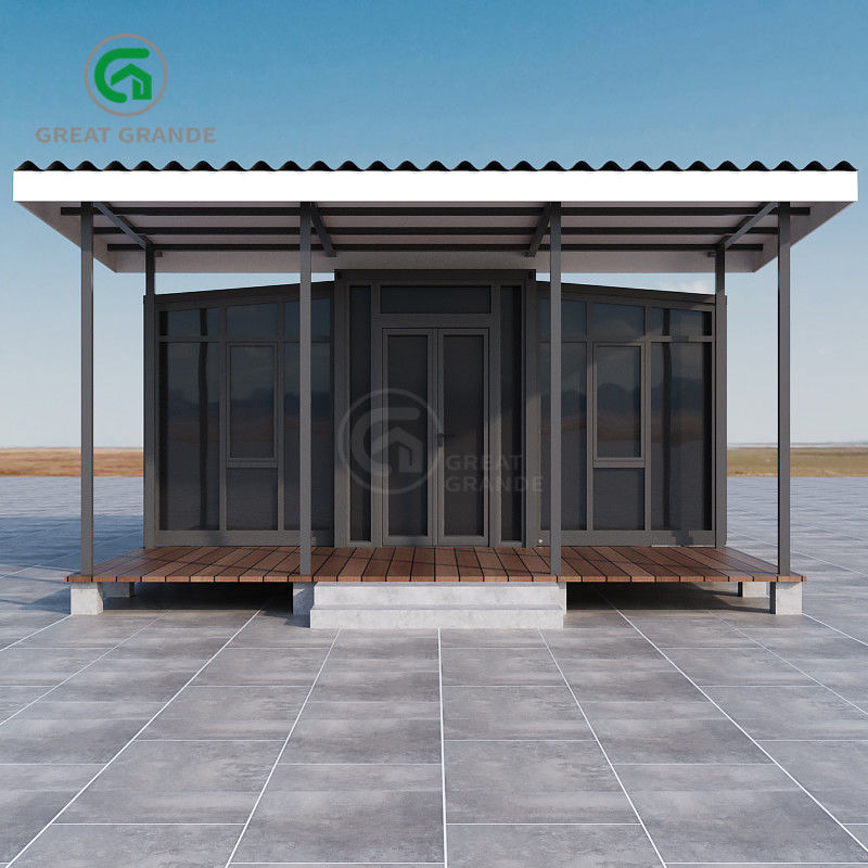 Maison préfabriquée élargie Résistant aux intempéries Valeur R 2,95K.m/W Transport pratique