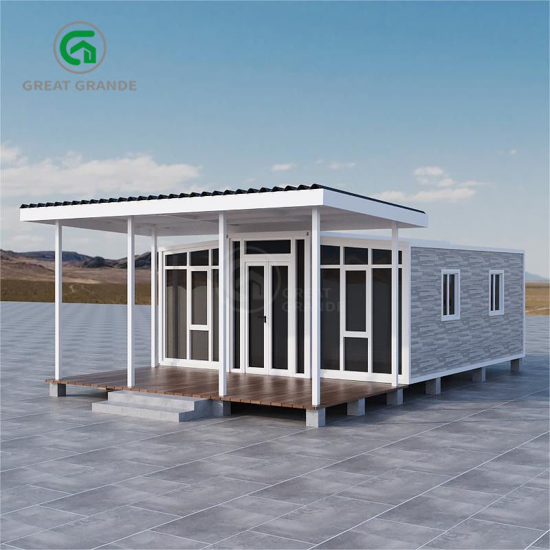 Maison préfabriquée avec des avantages clés et des extérieurs personnalisés