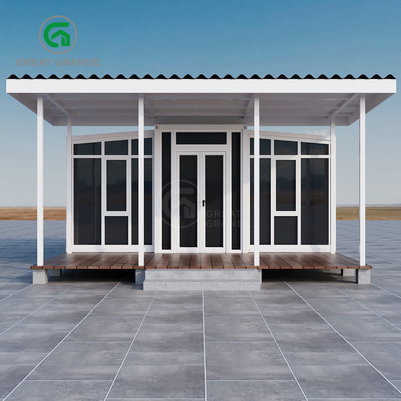 Maison préfabriquée avec des avantages clés et des extérieurs personnalisés