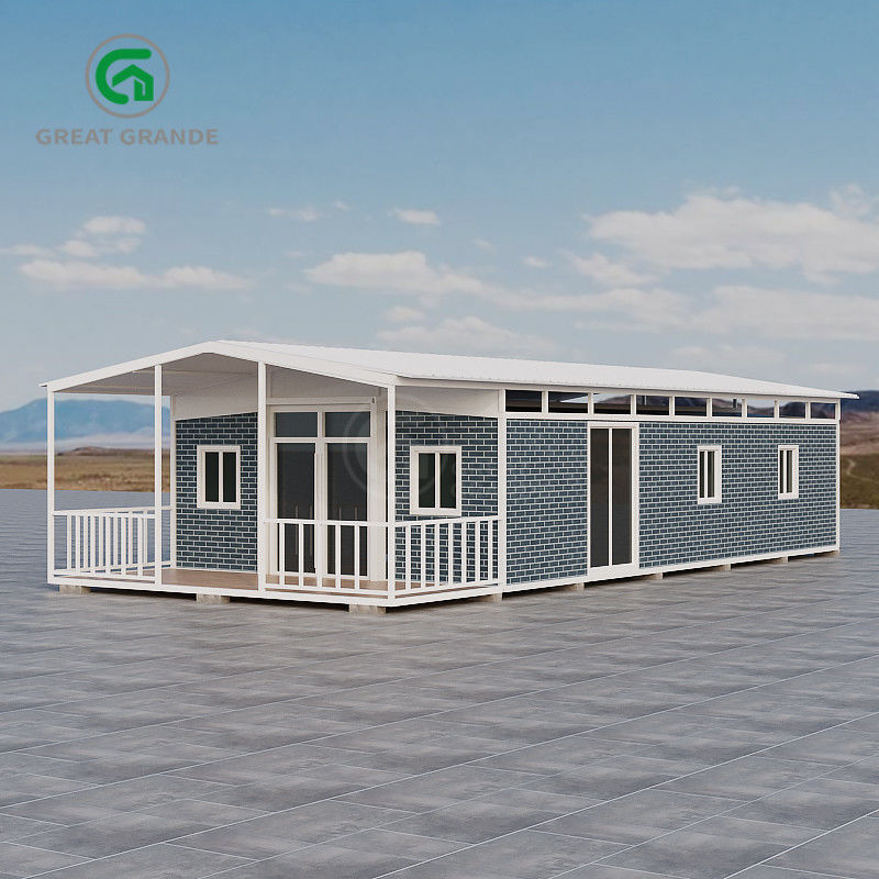 Maison portable extensible abordable et pratique pour les solutions de logement temporaire