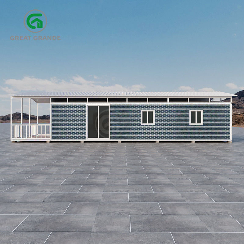 Maison portable extensible abordable et pratique pour les solutions de logement temporaire