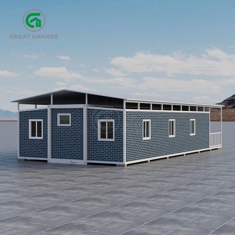 Maison portable extensible abordable et pratique pour les solutions de logement temporaire